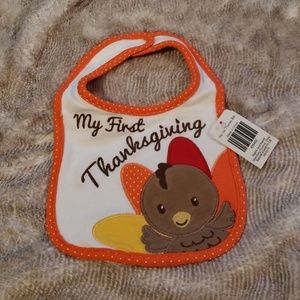 NWT 1st Thanksgiving bib